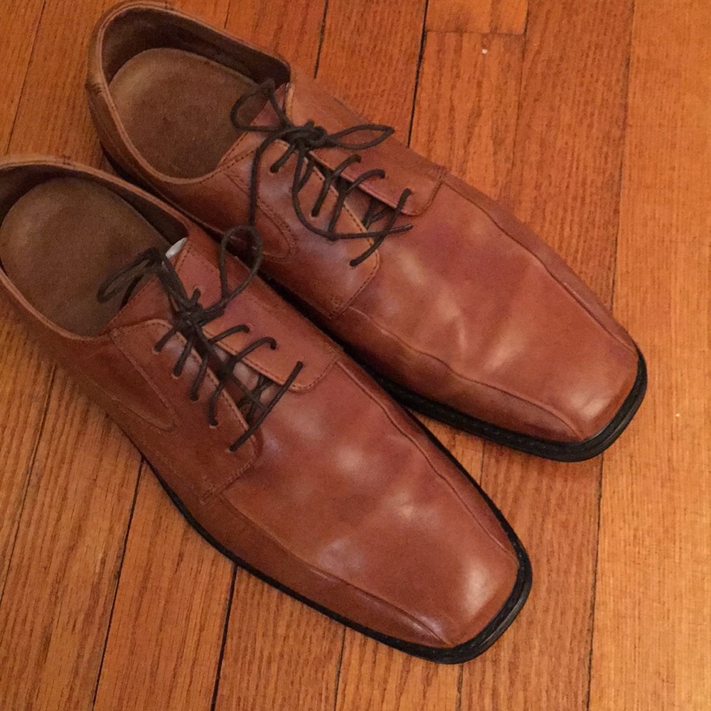 Rockport size 12 men’s Cognac color square toe